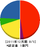 コーポレーションナガヤマ 貸借対照表 2011年12月期
