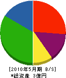 埼北産業 貸借対照表 2010年5月期