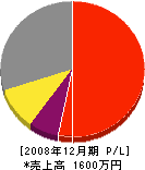 田竜産業 損益計算書 2008年12月期