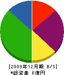 田原建材店 貸借対照表 2009年12月期