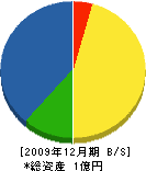 木村建材 貸借対照表 2009年12月期
