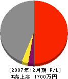 橋本建設 損益計算書 2007年12月期