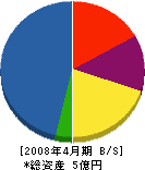 土井鉄工 貸借対照表 2008年4月期