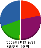 石川工業 貸借対照表 2008年7月期 石川工業 貸借対照表 2008年7月期