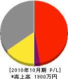 須藤電気 損益計算書 2010年10月期