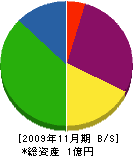 埼京建設興業 貸借対照表 2009年11月期