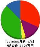 松岡電気 貸借対照表 2010年5月期
