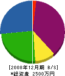 中野重機 貸借対照表 2008年12月期