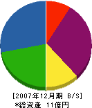 大仁 貸借対照表 2007年12月期
