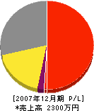 田中コンクリート 損益計算書 2007年12月期