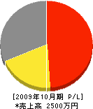 木村電気商会 損益計算書 2009年10月期