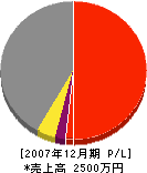 松田（昭）組 損益計算書 2007年12月期