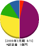 笠川農園 貸借対照表 2008年3月期