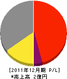 川崎ネット工業 損益計算書 2011年12月期