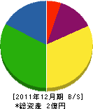 鈴木スポーツ 貸借対照表 2011年12月期