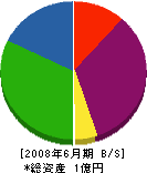 古田土建設 貸借対照表 2008年6月期