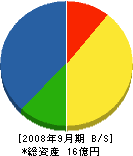 新日本グラウト工業 貸借対照表 2008年9月期