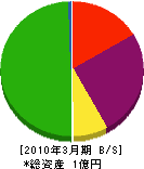 松栄電業社 貸借対照表 2010年3月期