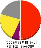 岡島工務店 損益計算書 2009年12月期