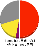 藤田造園 損益計算書 2009年12月期