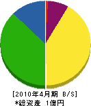 宮田電気商会 貸借対照表 2010年4月期