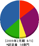 松井鉄工所 貸借対照表 2009年2月期