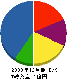 中村工業 貸借対照表 2008年12月期