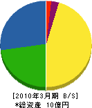 日豊清掃センター 貸借対照表 2010年3月期