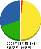 杉田組 貸借対照表 2008年12月期