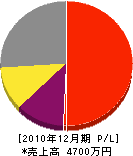上野山電設 損益計算書 2010年12月期