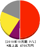 岩田電気商会 損益計算書 2010年10月期 岩田電気商会 損益計算書 2010年10月期