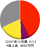 松本板金 損益計算書 2007年12月期