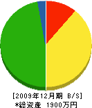 石井電工 貸借対照表 2009年12月期