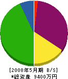 平嶋電気工事 貸借対照表 2008年5月期
