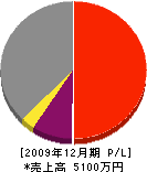 山田電気工事社 損益計算書 2009年12月期