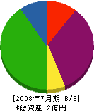 平井スチール 貸借対照表 2008年7月期
