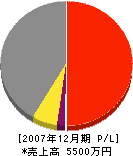 蓬＊建設 損益計算書 2007年12月期