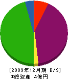 オオヤマ工業 貸借対照表 2009年12月期