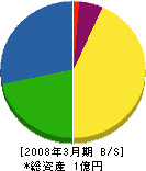 久保建設 貸借対照表 2008年3月期