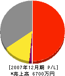 技電 損益計算書 2007年12月期 技電 損益計算書 2007年12月期
