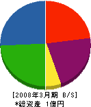 田村建設工業 貸借対照表 2008年3月期