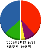 宮脇組 貸借対照表 2008年5月期