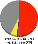 大和田工業 損益計算書 2010年12月期