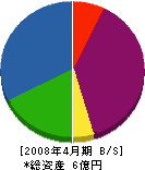 松崎建設 貸借対照表 2008年4月期