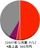 平井建設 損益計算書 2007年12月期