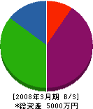 工藤重機 貸借対照表 2008年3月期