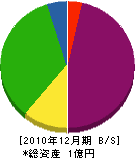 吉田建具店 貸借対照表 2010年12月期