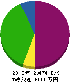 宮本建設 貸借対照表 2010年12月期 宮本建設 貸借対照表 2010年12月期