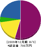 スサキ 貸借対照表 2009年12月期