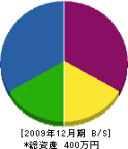 宮本商会 貸借対照表 2009年12月期